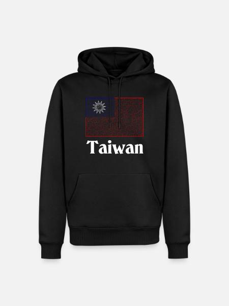 Taiwan Flag taiwan - Men’s Premium Organic Hoodie - black