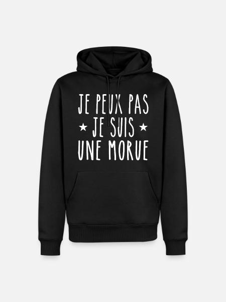I can't I'm a cod - Men’s Premium Organic Hoodie - black