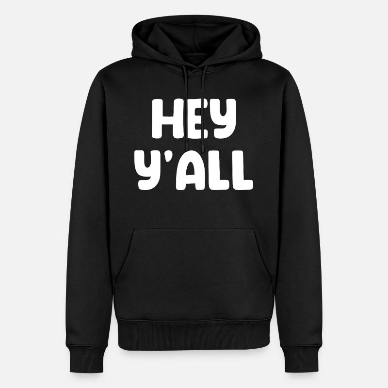 Salut à tous - Sweat à capuche Premium bio Homme - noir