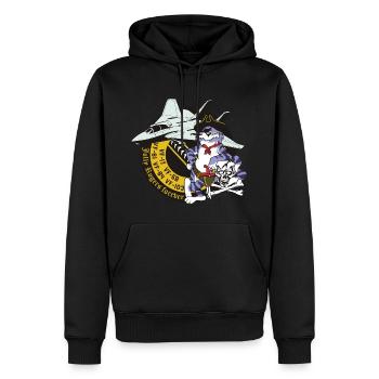 Tomcat - Jolly Rogers Forever - Männer Premium Bio Hoodie - Schwarz - Vorne - Nico (187cm)