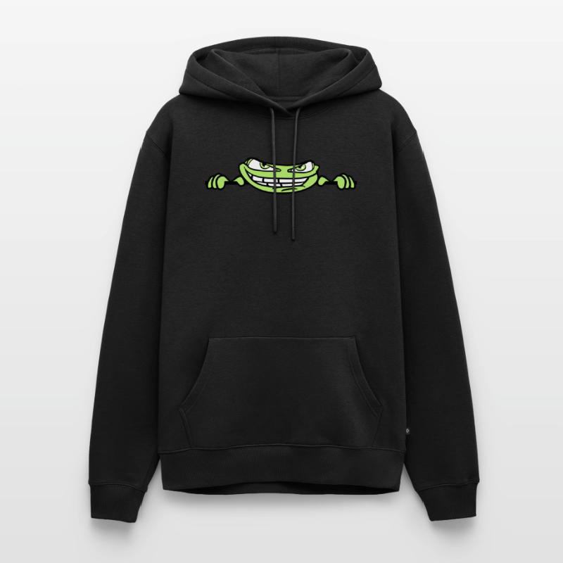 hide frame text write wall wall meme g Men’s Premium Organic Hoodie
