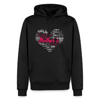 Schönen Muttertag - Männer Premium Bio Hoodie - Schwarz - Vorne - Nico (187cm)