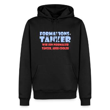 Formationstanz Formationstänzer Geschenk Formation - Männer Premium Bio Hoodie - Schwarz - Vorne - Nico (187cm)