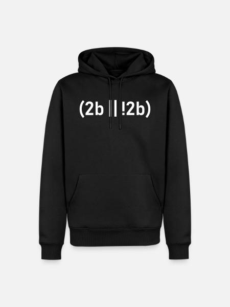 Programmierer Computer Nerd Internet HTML Geschenk - Männer Premium Bio Hoodie - Schwarz