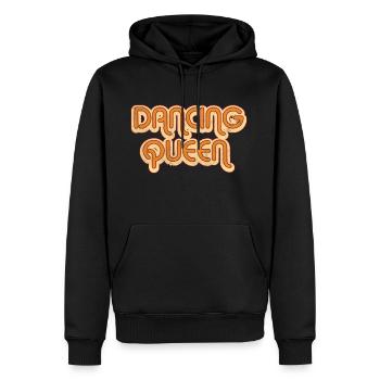 Dancing Queen - Männer Premium Bio Hoodie - Schwarz - Vorne - Nico (187cm)