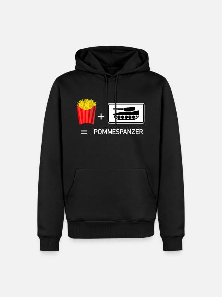 French tanks - Men’s Premium Organic Hoodie - black