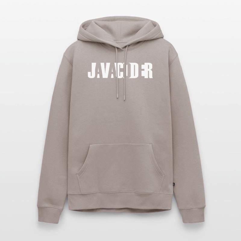 Java Coder, Java Developer Men’s Premium Organic Hoodie