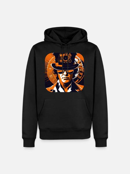 Cool Steampunk Design - Men’s Premium Organic Hoodie - black