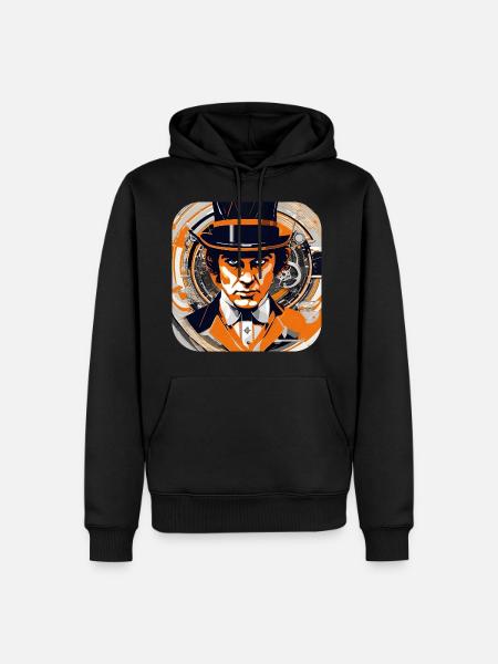 Cool Steampunk Design - Men’s Premium Organic Hoodie - black
