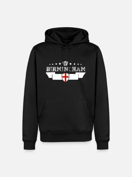 Birmingham - Men’s Premium Organic Hoodie - black