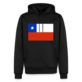 Chili - Sweat à capuche Premium bio Homme - noir - Devant - Nico (187cm)