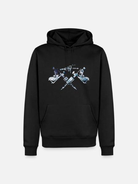 Tattoo is art - Men’s Premium Organic Hoodie - black