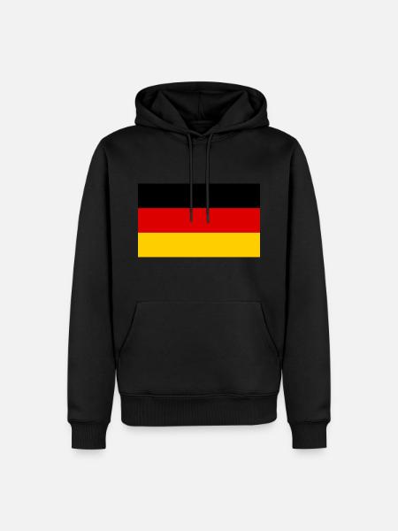 Germany - Men’s Premium Organic Hoodie - black