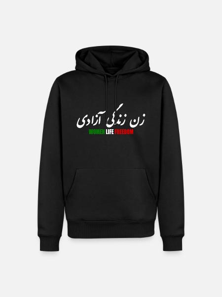 Women life freedom - Männer Premium Bio Hoodie - Schwarz