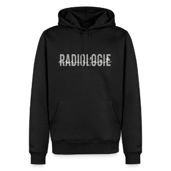 MTRA Medizinisch-Technischer Radiologie Mta - Männer Premium Bio Hoodie - Schwarz - Vorne - Nico (187cm)
