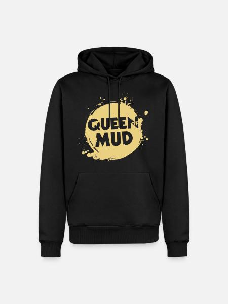 Queen of Mud - Männer Premium Bio Hoodie - Schwarz