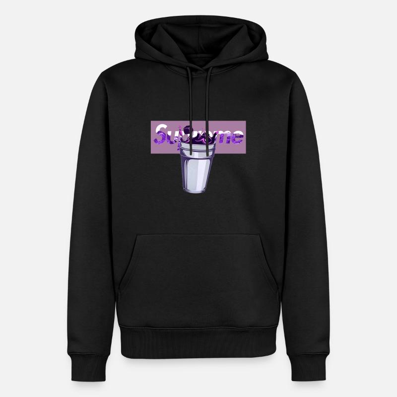 Cup Edition Lean Double - Sweat à capuche Premium bio Homme - noir