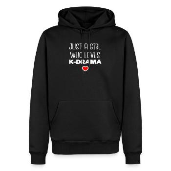 Lustiges Kpop Kdrama Geschenk, K-Pop K-Drama Korea - Männer Premium Bio Hoodie - Schwarz - Vorne - Nico (187cm)