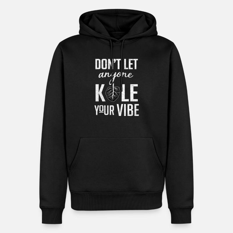 végétalien vegan végétalien - Sweat à capuche Premium bio Homme - noir