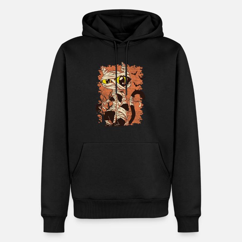 Halloween - Männer Premium Bio Hoodie - Schwarz