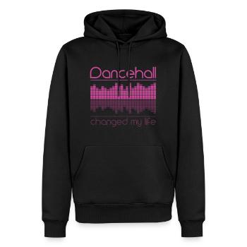 Dancehall Musik tanzen Disco Geschenk stylish - Männer Premium Bio Hoodie - Schwarz - Vorne - Nico (187cm)