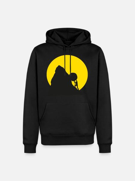 Sisyphus - Men’s Premium Organic Hoodie - black