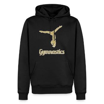 Turnen Turner - Männer Premium Bio Hoodie - Schwarz - Vorne - Nico (187cm)
