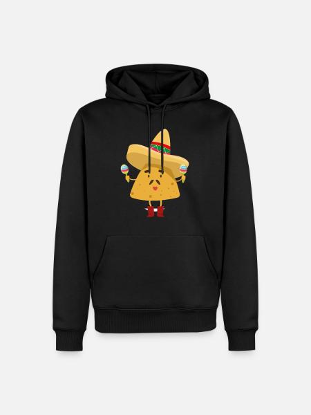 Nacho T-Shirt - Men’s Premium Organic Hoodie - black