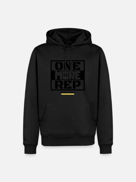 One More Rep - Men’s Premium Organic Hoodie - 