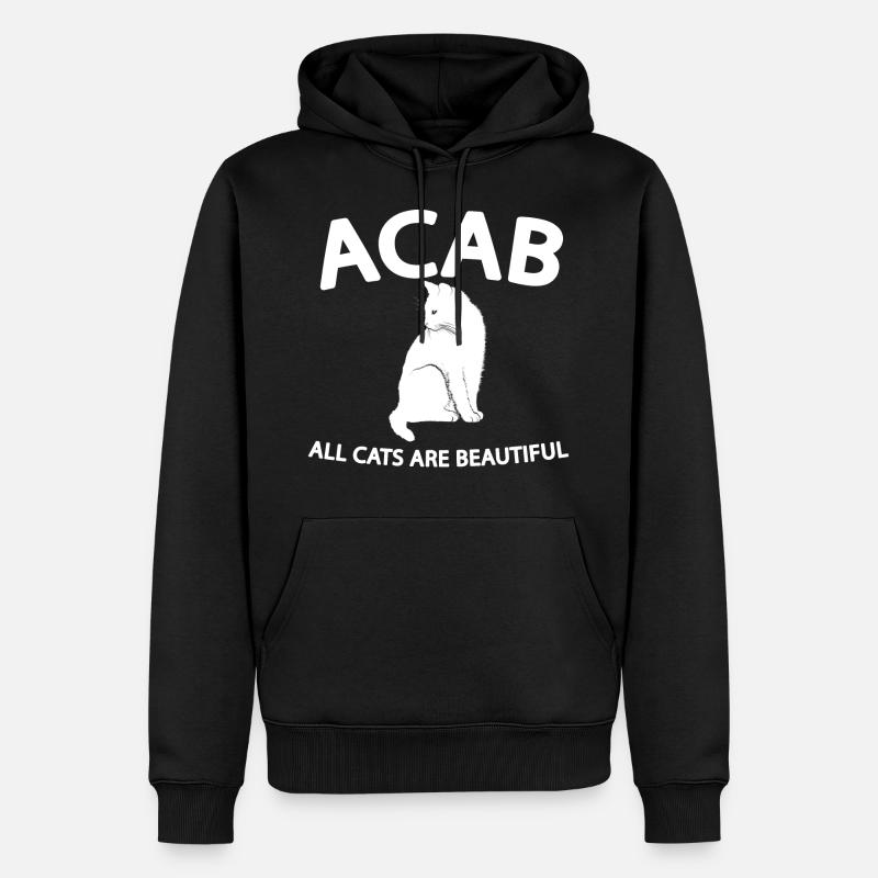 ACAB 1312 - Männer Premium Bio Hoodie - Schwarz