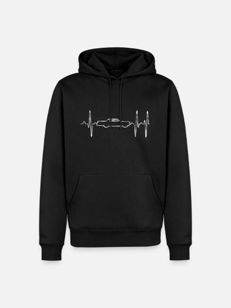 automobile - Men’s Premium Organic Hoodie - black