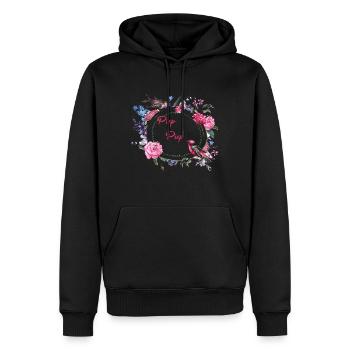 Vögel Kücken Piep Piep Geschenkidee - Männer Premium Bio Hoodie - Schwarz - Vorne - Nico (187cm)