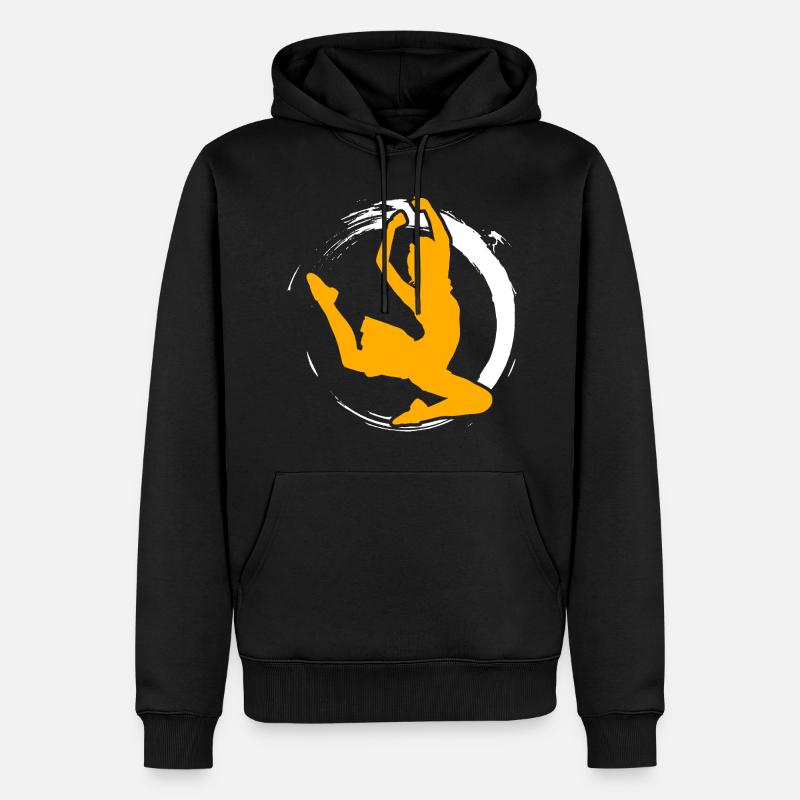 Dancing Dancer Ballet Ballerina Dance Dancing - Men’s Premium Organic Hoodie - black