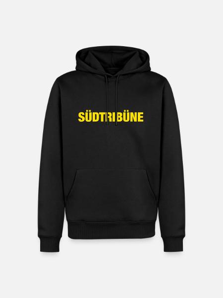 tribune sud - Sweat à capuche Premium bio Homme - noir