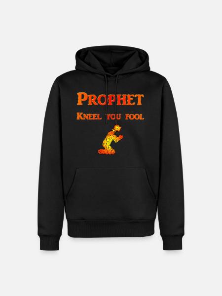 Prophet Kneel you Fool - Men’s Premium Organic Hoodie - black