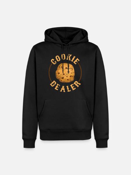 Biscuit traders - Men’s Premium Organic Hoodie - black