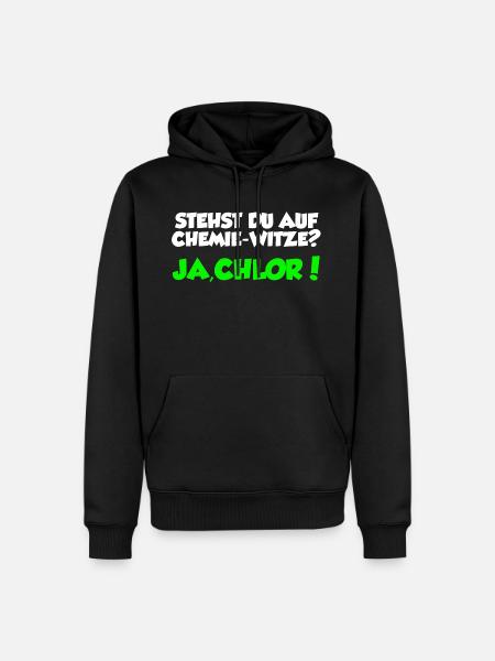 Chemist - Men’s Premium Organic Hoodie - black
