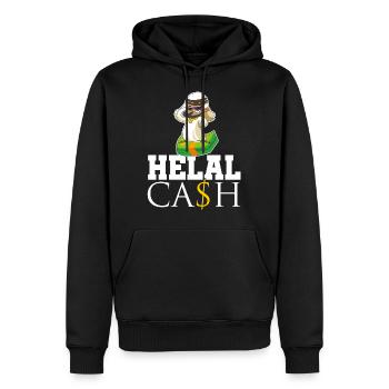 Arab sheikh - Men’s Premium Organic Hoodie - black - Front - Nico (187cm)
