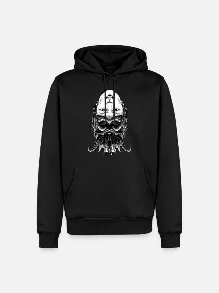 Vieux dieux - Sweat à capuche Premium bio Homme - noir