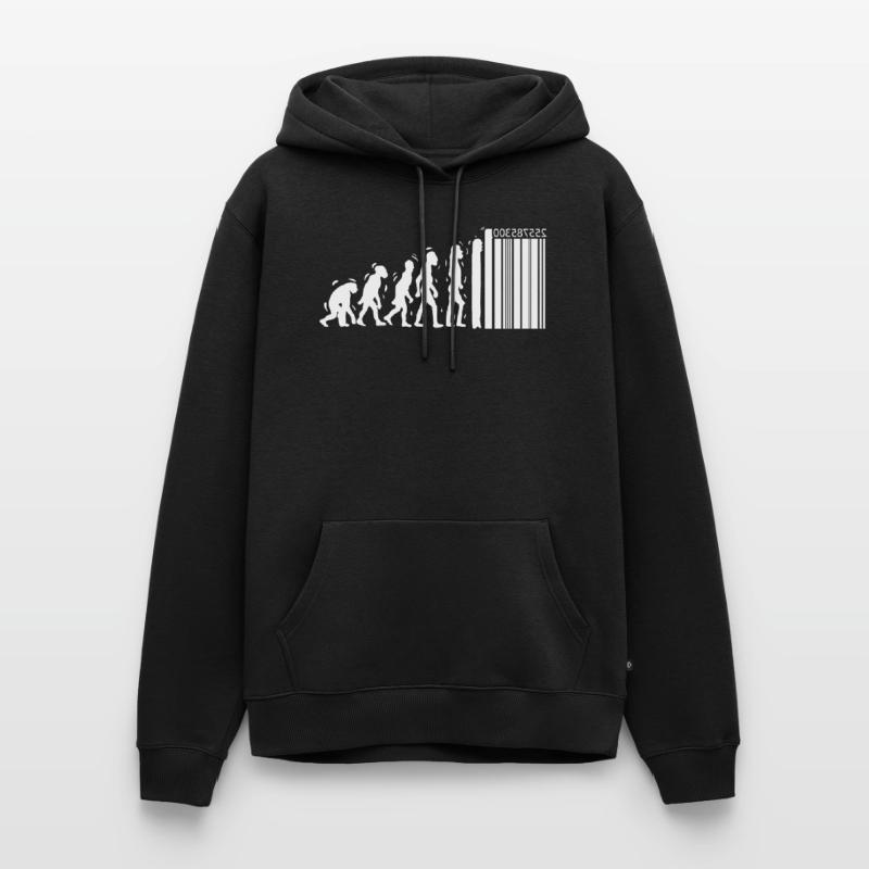 Conception unique d'évolution pour les Sweat à capuche Premium bio Homme