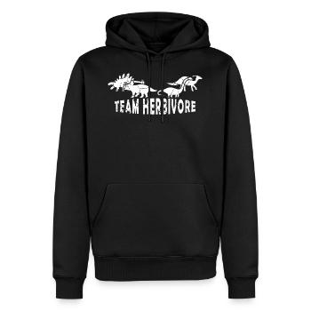 Chemise De Dinosaure Blanche Pour Amoureux Des - Sweat à capuche Premium bio Homme - noir - Devant - Nico (187cm)