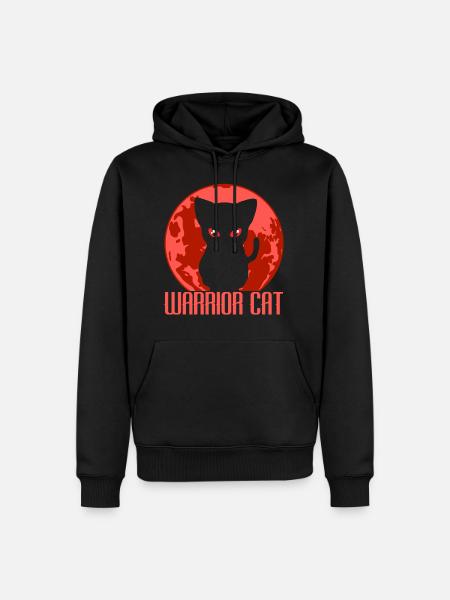Karate Martial Arts Fechter Ninja Warrior - Herre Premium økologisk hoodie - sort