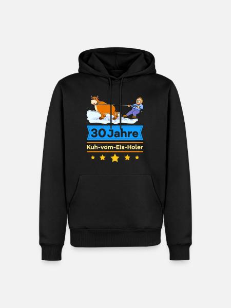 30 Jahre Firmenjubiläum Dienstjubiläum - Männer Premium Bio Hoodie - Schwarz