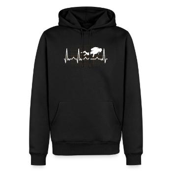 Gerätetaucher Taucher Schnorchel Geschenk Scuba - Männer Premium Bio Hoodie - Schwarz - Vorne - Nico (187cm)