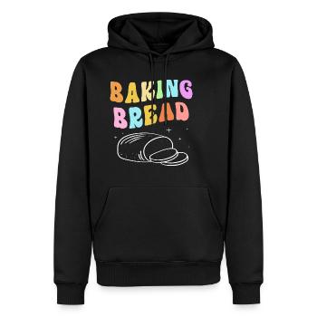 Boulanger Boulanger Pâtisserie - Sweat à capuche Premium bio Homme - noir - Devant - Nico (187cm)