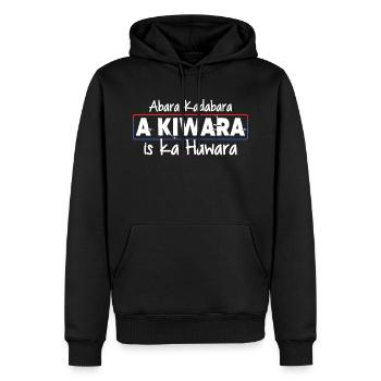 Polizei Polizist Österreich - Kiwara Hawara - Männer Premium Bio Hoodie - Schwarz - Vorne - Nico (187cm)