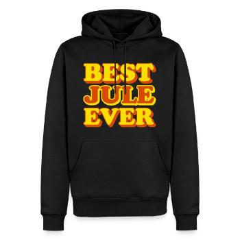 Jule First Name Funny Gift - Men’s Premium Organic Hoodie - black - Front - Nico (187cm)