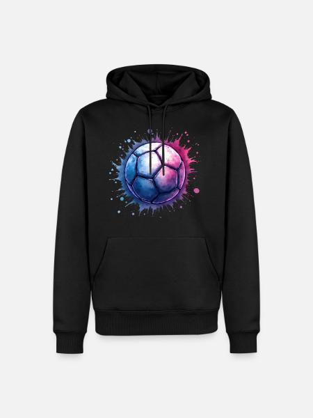 handball geschenkideen - handballer - Männer Premium Bio Hoodie - Schwarz