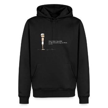 Körperliche Gesundheit - Männer Premium Bio Hoodie - Schwarz - Vorne - Nico (187cm)
