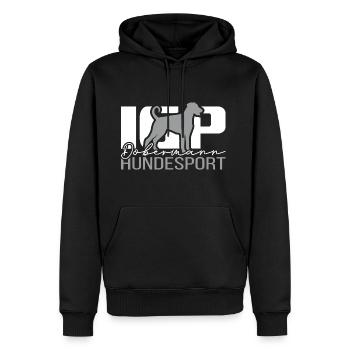 DOBERMANN IGP Dobi Hundesport Hunde Hund Wilsigns - Männer Premium Bio Hoodie - Schwarz - Vorne - Nico (187cm)